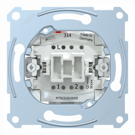D-Life - interrupteur va-et-vient - 10A - méca seul