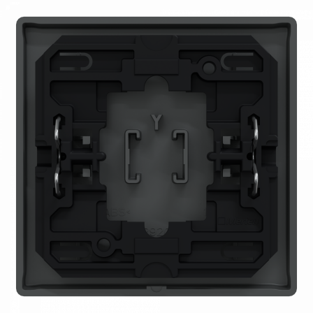 D-Life - enjoliveur pour commande simple avec picto lampe - anthracite