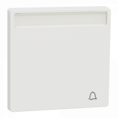 D-Life - enjoliveur pour commande simple avec porte-étiquette - blanc nordic mat