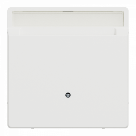 D-Life - enjoliveur pour interrupteur à carte porte-étiquette - blanc nordic mat