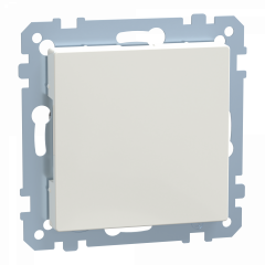 Merten M-Plan - obturateur - mécanisme+enjoliveur - blanc polaire brillant