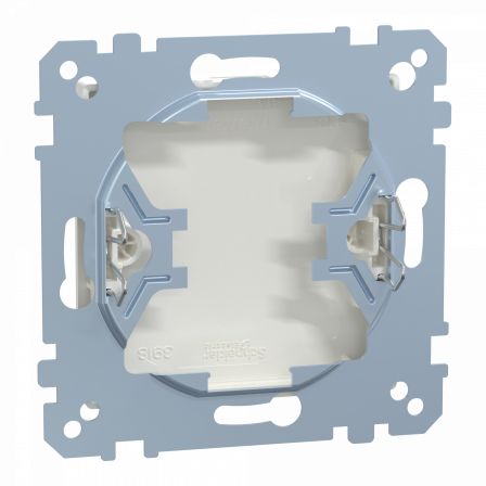 Merten M-Plan - obturateur - mécanisme+enjoliveur - blanc polaire brillant