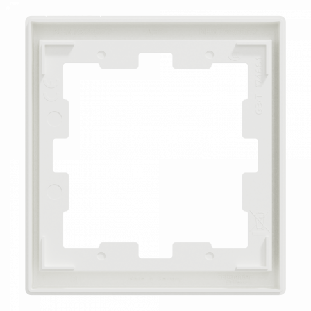 D-Life - cadre de finition - blanc nordic mat - 1 poste