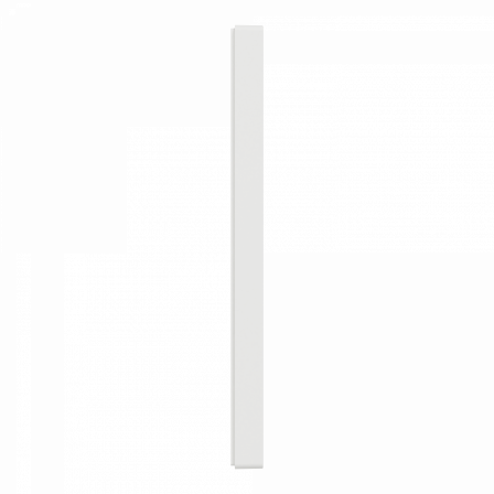 D-Life - cadre de finition - blanc nordic mat - 2 postes