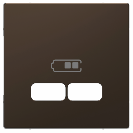 D-Life - enjoliveur pour prise USB - métal mocca