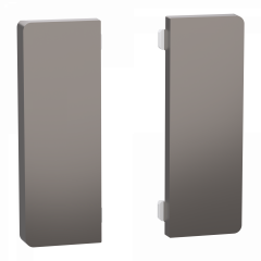 SpaceLogic KNX - D-Life - Dynamique - 2 touches médiannes - Métal - Nickel