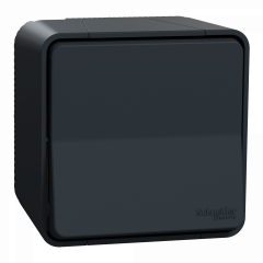 Mureva Styl - Va et vient - saillie - IP55 - IK08 - connexion auto - gris