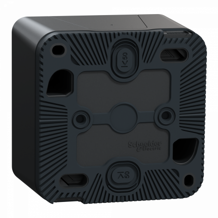 Mureva Styl - Va et vient lumineuxLED - saillie - IP55 IK08 - connex auto - gris