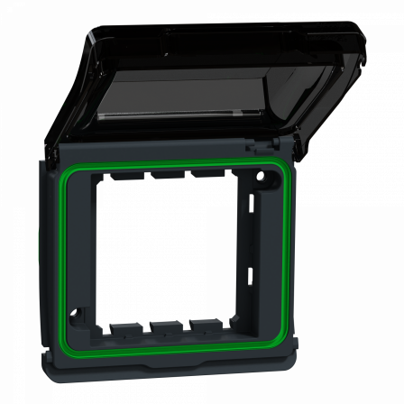 Mureva Styl - Adaptateur pour fonction 45X45 - composable - IP55 - IK07 - gris