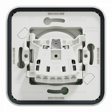 Mureva Styl - Prise courant 2P+T renforcée pour VE - IP55 IK08 -encastre - blanc