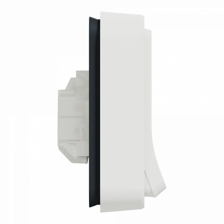 Mureva Styl - Prise courant 2P+T renforcée pour VE - IP55 IK08 -encastre - blanc