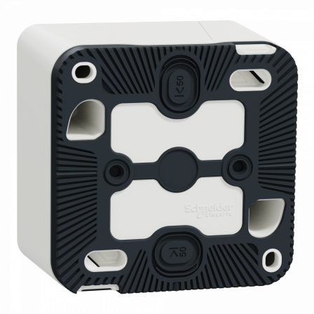 Mureva Styl - Va et vient - complet saillie - IP55 - IK08 connexion auto - blanc