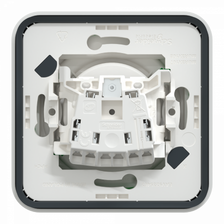 Mureva Styl - Lot de 60 2P+T avec cadre - étanche blanc -sans emballage unitaire