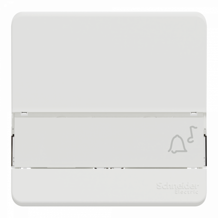 Mureva Styl - Enjoliveur porte étiquette lumineux - IP55 - IK08 - blanc