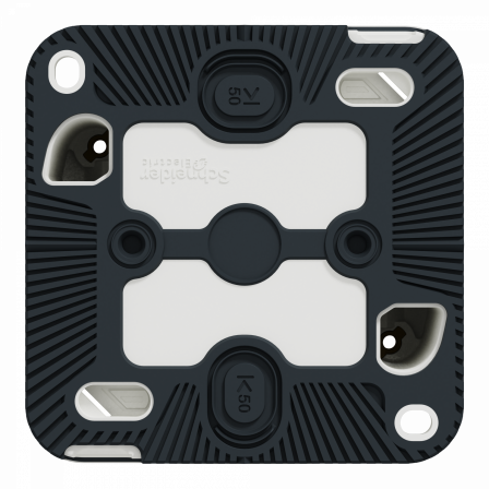 Mureva Styl - Boîte 1 poste - saillie - IP55 - IK08 - blanc