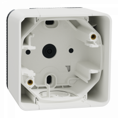 Mureva Styl - Boîte 1 poste - saillie - IP55 - IK08 - blanc