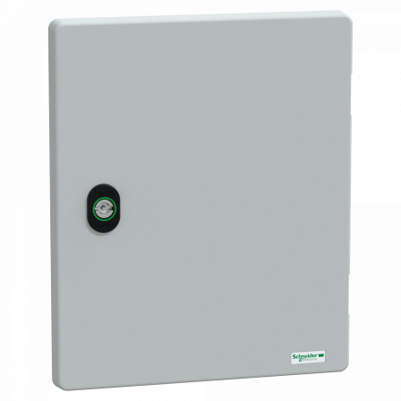 PanelSeT - Porte pleine - sans serrure - coffret polyest PLM3025G - H300xL250mm