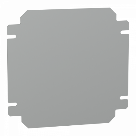 PanelSeT - châssis plein - acier galva. - pour boîte H=200xL=200mm