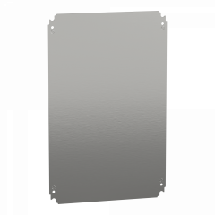 PanelSeT - châssis plein - acier galva. - pour coffret H=600xL=400mm