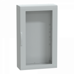 PanelSeT - Armoire polyester 1250x750x320 - IP65 - vitrée Ral 7035