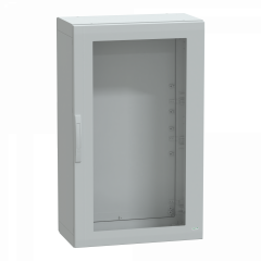 PanelSeT - Armoire polyester 1250x750x420 - IP65 - vitrée Ral 7035