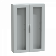 PanelSeT - Armoire polyester 1500x1000x320 - IP65 - vitrée Ral 7035