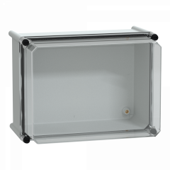 PanelSeT PLS - Boite avec Couvercle transparent 27x36x23 Ral 7035