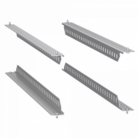 PanelSeT Accessoires - 4 équerres support - pour châssis 19''fixe P800mm