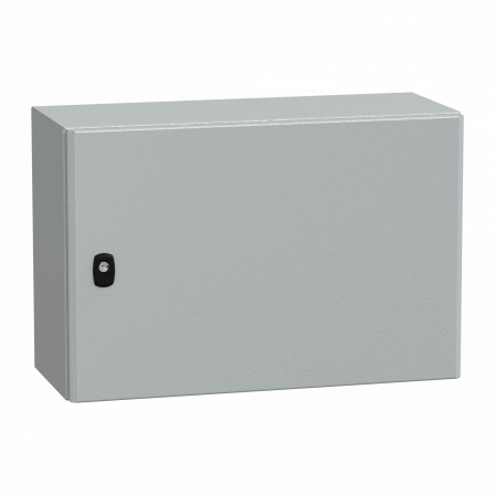 PanelSeT S3D - Enveloppe acier - H400xL600xP250 - porte pleine