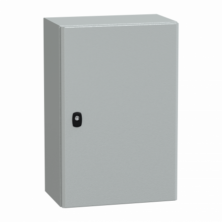 PanelSeT S3D - Enveloppe acier - H600xL400xP250 - porte pleine