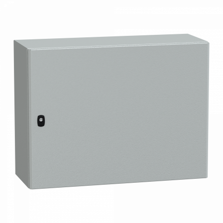 PanelSeT S3D - Enveloppe acier - H600xL800xP300 - porte pleine