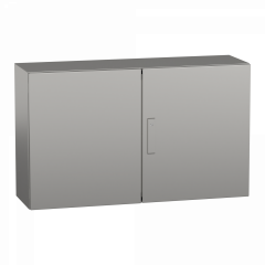 PanelSeT S3X - enveloppe compacte - inox 304L - finition brossé - 600x1000x300mm