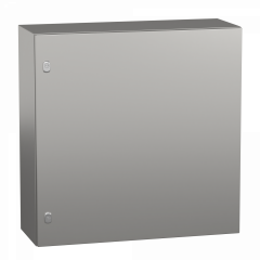 PanelSeT S3X - enveloppe compacte - inox 304L - finition brossé - 800x800x300mm
