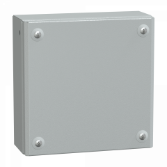 PanelSeT SBM - boite acier - 200x200x80mm - couvercle plein