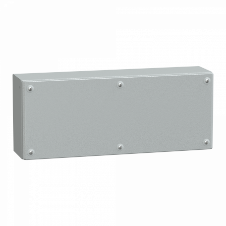 PanelSeT SBM - boite acier - 200x500x120mm - couvercle plein