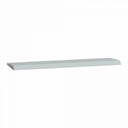 PanelSeT Accessoires - auvent - acier galvanisé - pour coffret L1000xP300mm