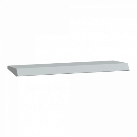 PanelSeT Accessoires - auvent - acier galvanisé - pour coffret L600xP250mm