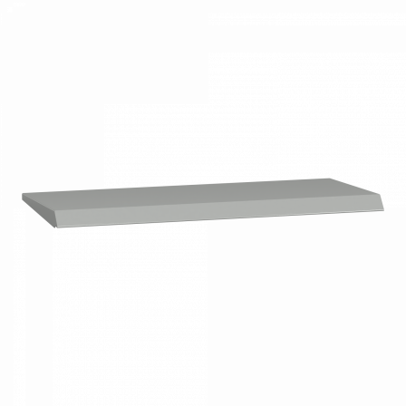 PanelSeT Accessoires - auvent - acier galvanisé - pour coffret L800xP400mm