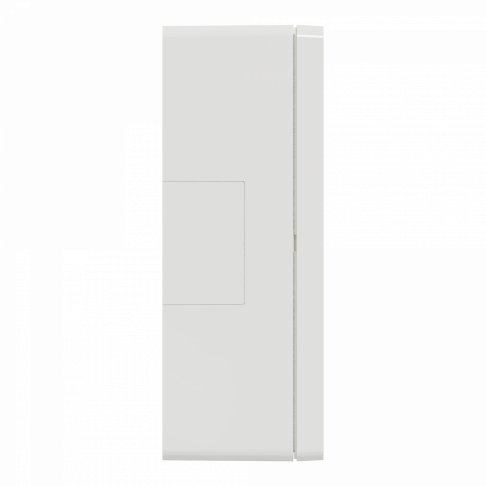 Unica - boîte de concentration saillie complète - 4 col de 4 mod - Blc antibact