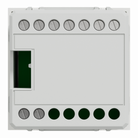 Unica - module diffusion sonore bluetooth - commande + alim - 2 mod - Blanc