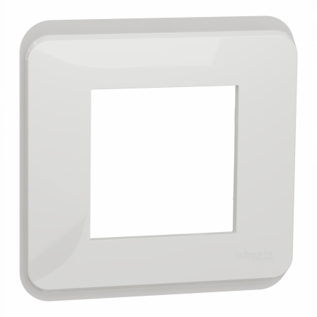 Unica Pro - plaque de finition - Blanc - 1 poste