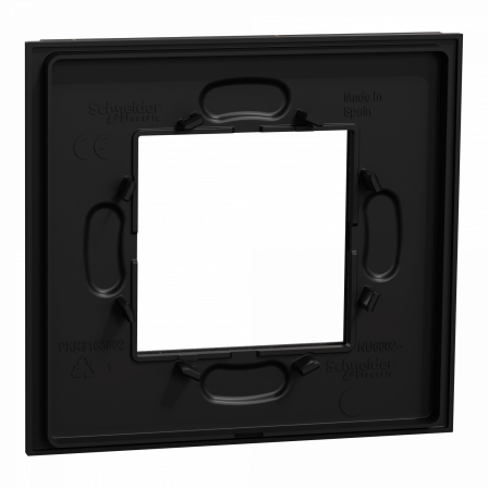 Unica Déco Signature - Plaque finition recyclée - Noir nuancé - 1P