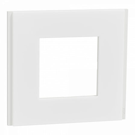 Unica Déco Signature - Plaque de finition - Blanc neige - 1P