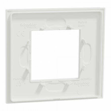 Unica Déco Signature - Plaque de finition - Blanc neige - 1P