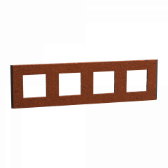 Unica Déco Signature - Plaque de finition - Terracotta - 4P horiz vert