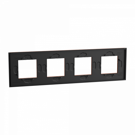 Unica Déco Signature - Plaque de finition - Terracotta - 4P horiz vert