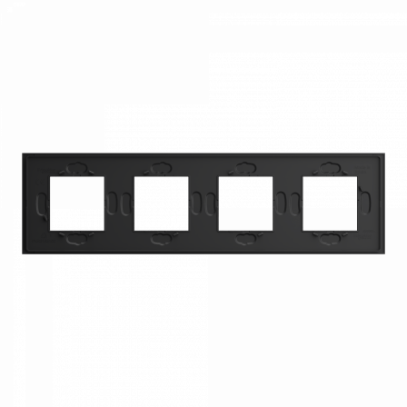 Unica Déco Signature - Plaque de finition - Ardoise - 4P horiz vert