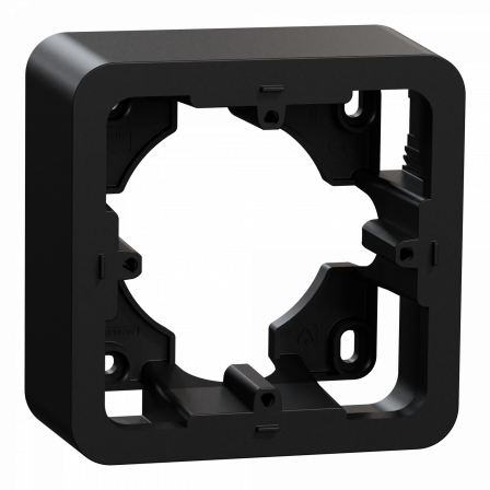 Unica - boîte en saillie - anthracite - 1 poste