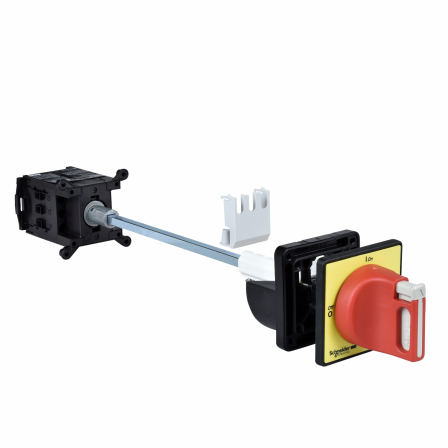 TeSys VccDN - interr.-sectionneur - 3P - 690V 12A - poignée rouge cadenassable