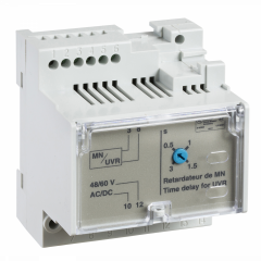 ComPacT - relais temporisé réglable - déclencheur voltmétrique MN - 48-60Vca/cc